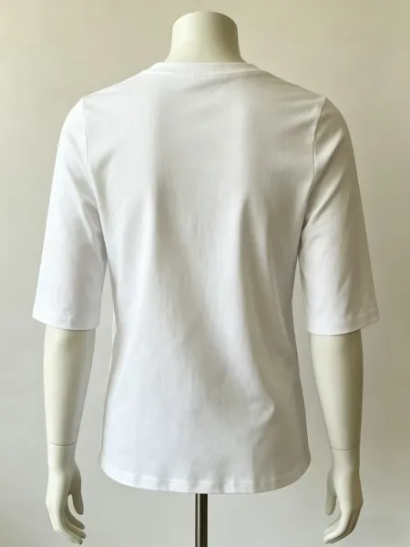 Design Classic Fit Black Crewneck T-Shirt - 13
