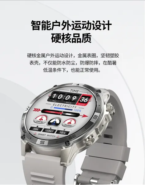Design GPS Smartwatch Black with AMOLED Display Smartwatches - 13