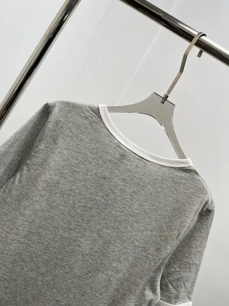 Dior Christia Dio Paris Ringer T-Shirt Gray - 15