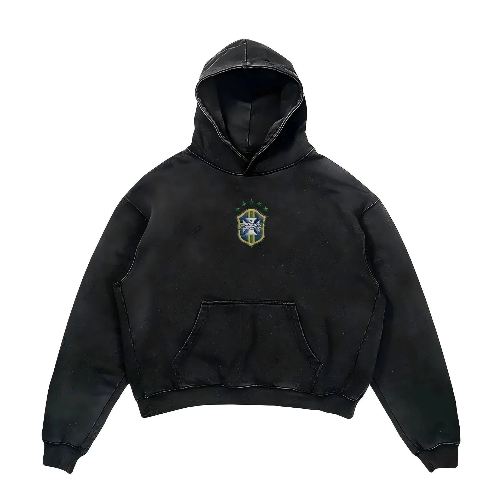 Black hoodie (badge)