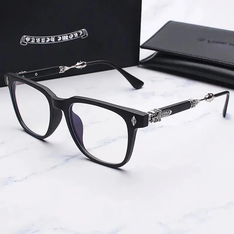 Matte Black Silver Frame