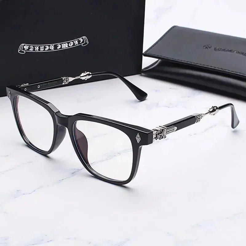 Glossy Black Silver Frame