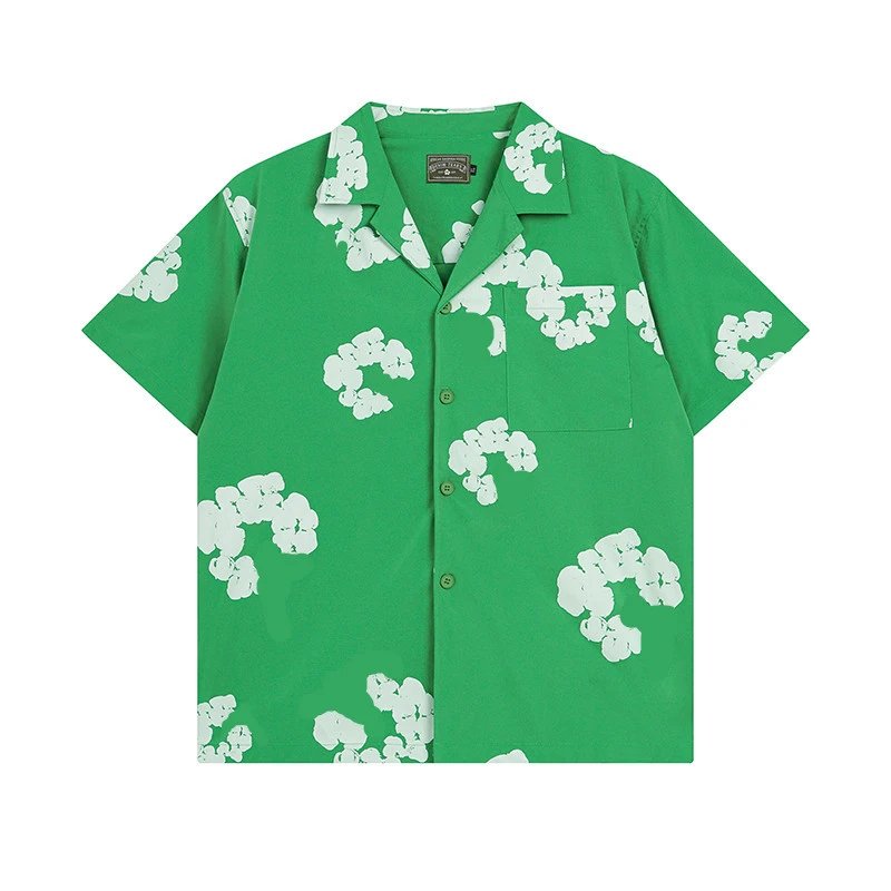 Denim Tears Cotton Wreath Shirt Green