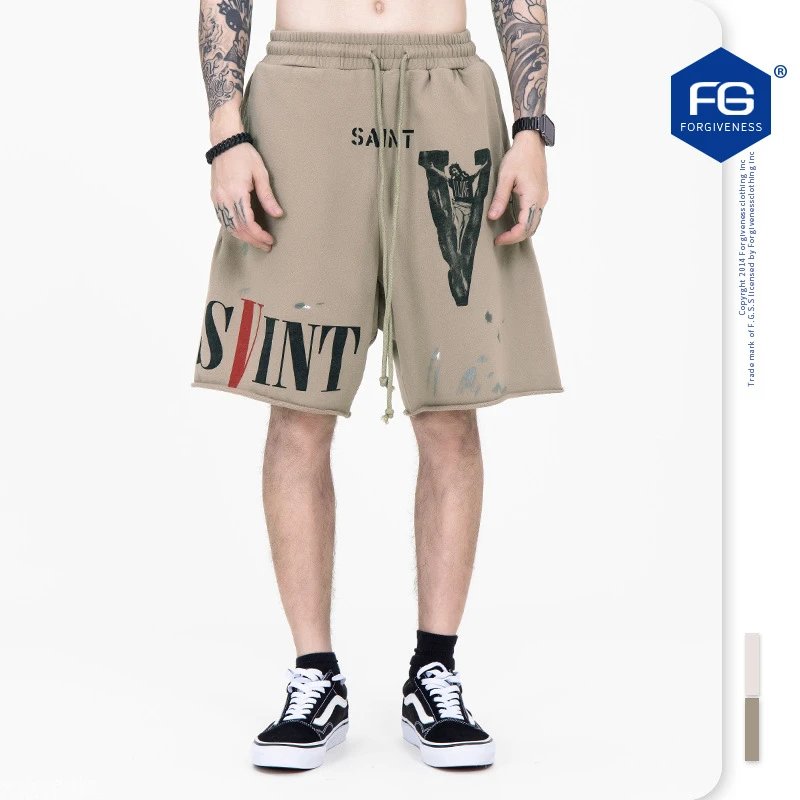 PANTALON CORTO VLONE X SAINT MICHAEL
