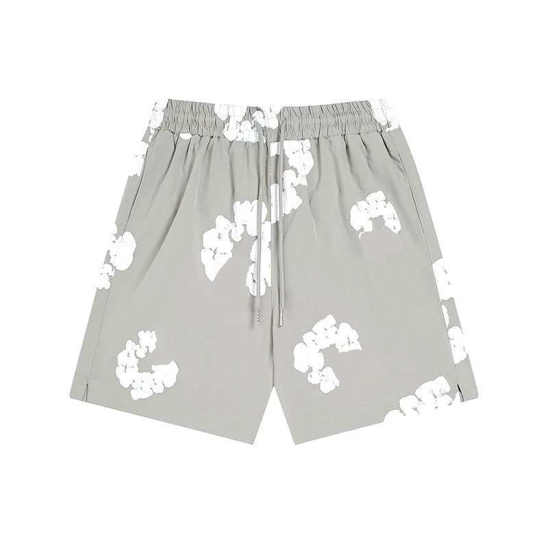 Denim Tears Cotton Wreath Shorts Grey