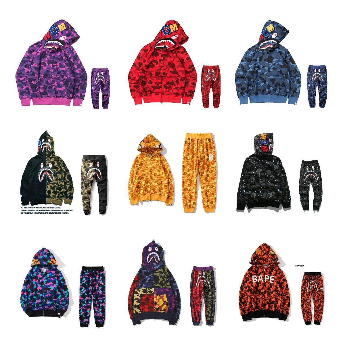TODOS LOS PANTALONES DE BAPE