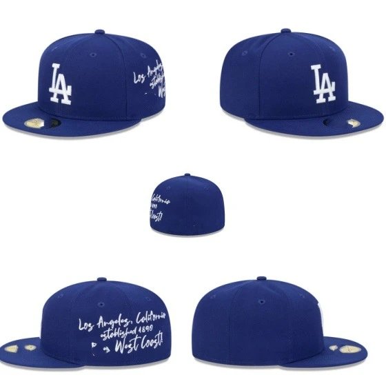 [DX64] Sombrero de béisbol completamente cerrado Hip Hop Yankees Sombrero plano cerrado