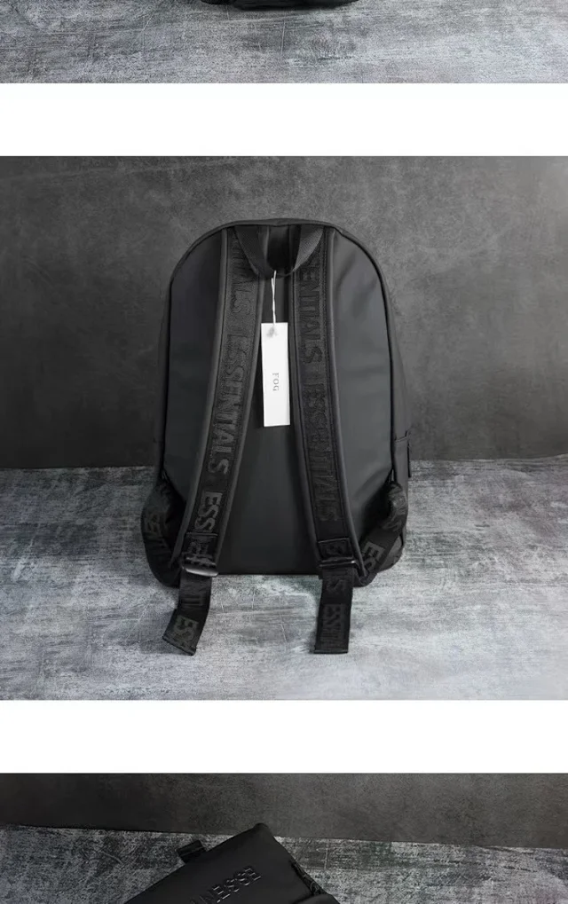 ESSENTIALS Backpacks Minimalist zip-front backpack product detail image 8