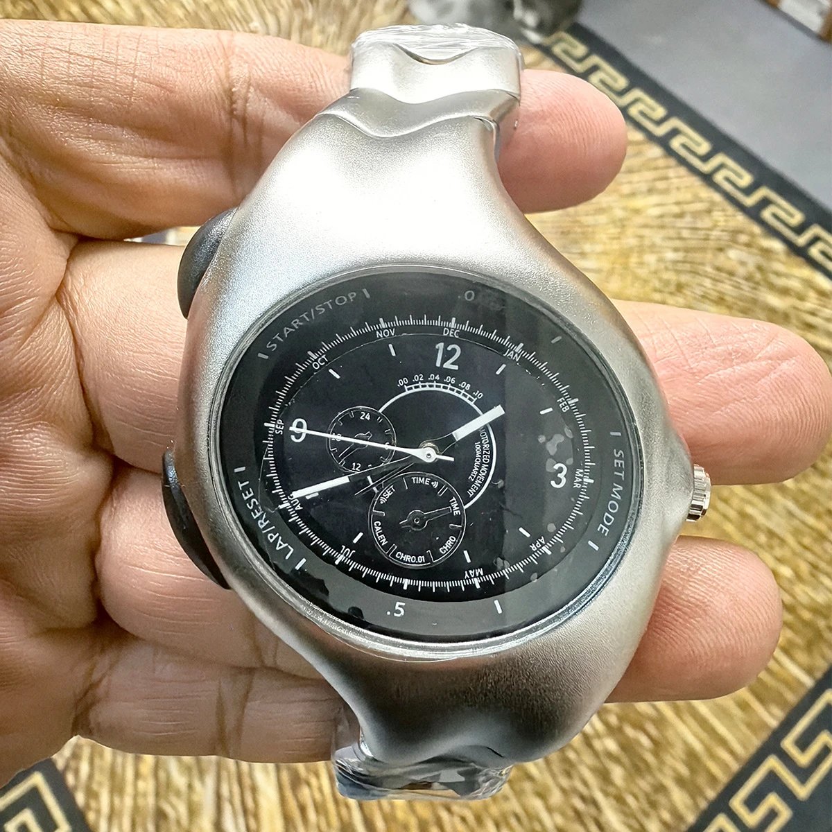 Silver Multi-Function Watch