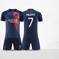 23-24, navy blue — No. 7, Mbappé
