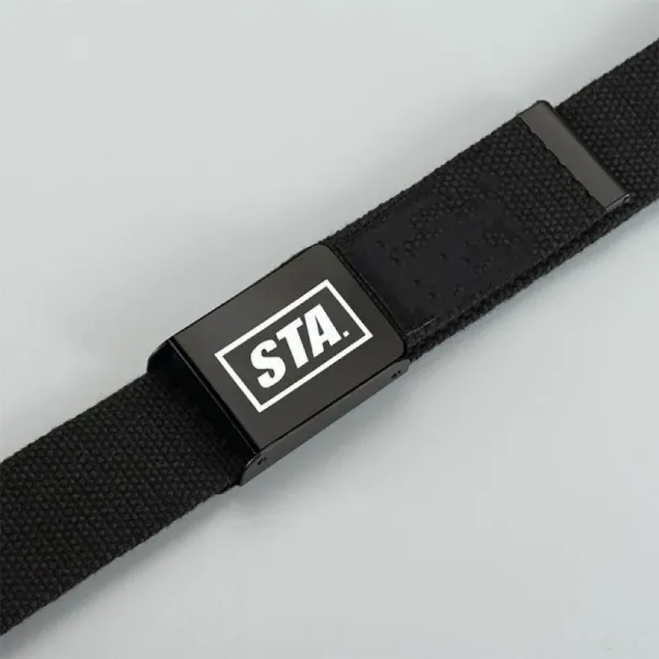 Design STA Canvas Belt Black Belts - 1