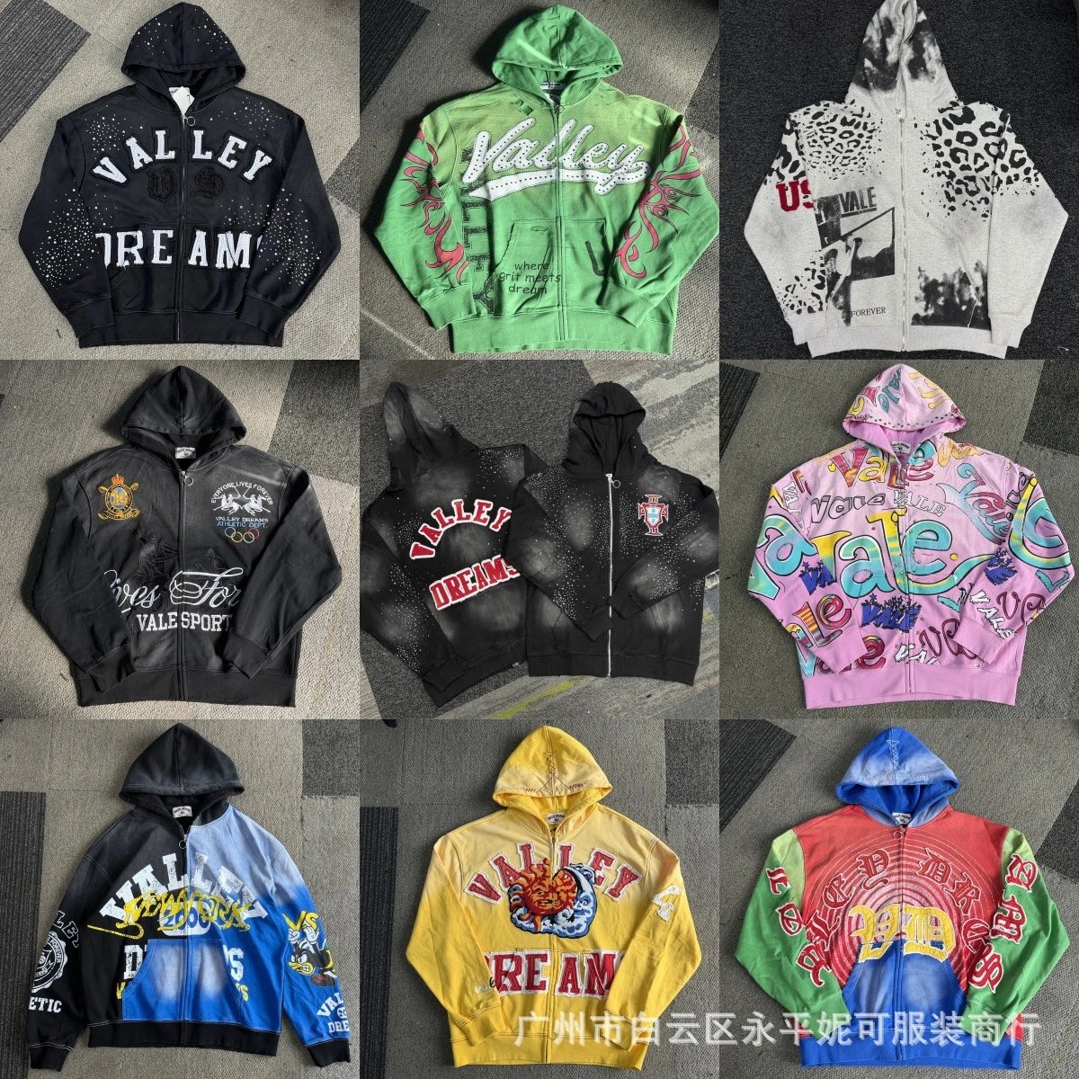 SUDADERAS VALLEY DREAM +30 ESTILOS
