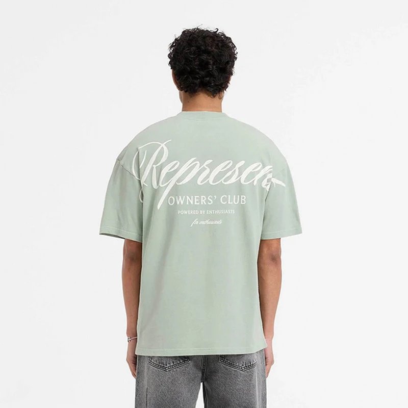 CAMISETA REPRESENT LOGO EN LA ESPALDA