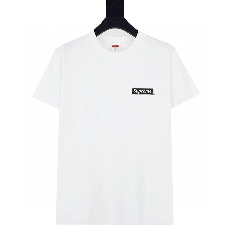 Supreme T-Shirts Graphic Print Crewneck — 611 white