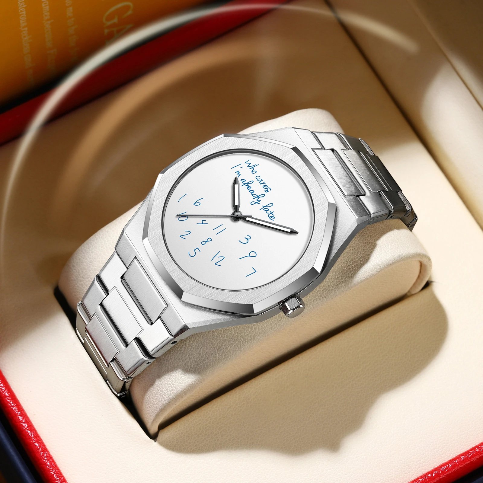 RELOJ DE WHO CARES