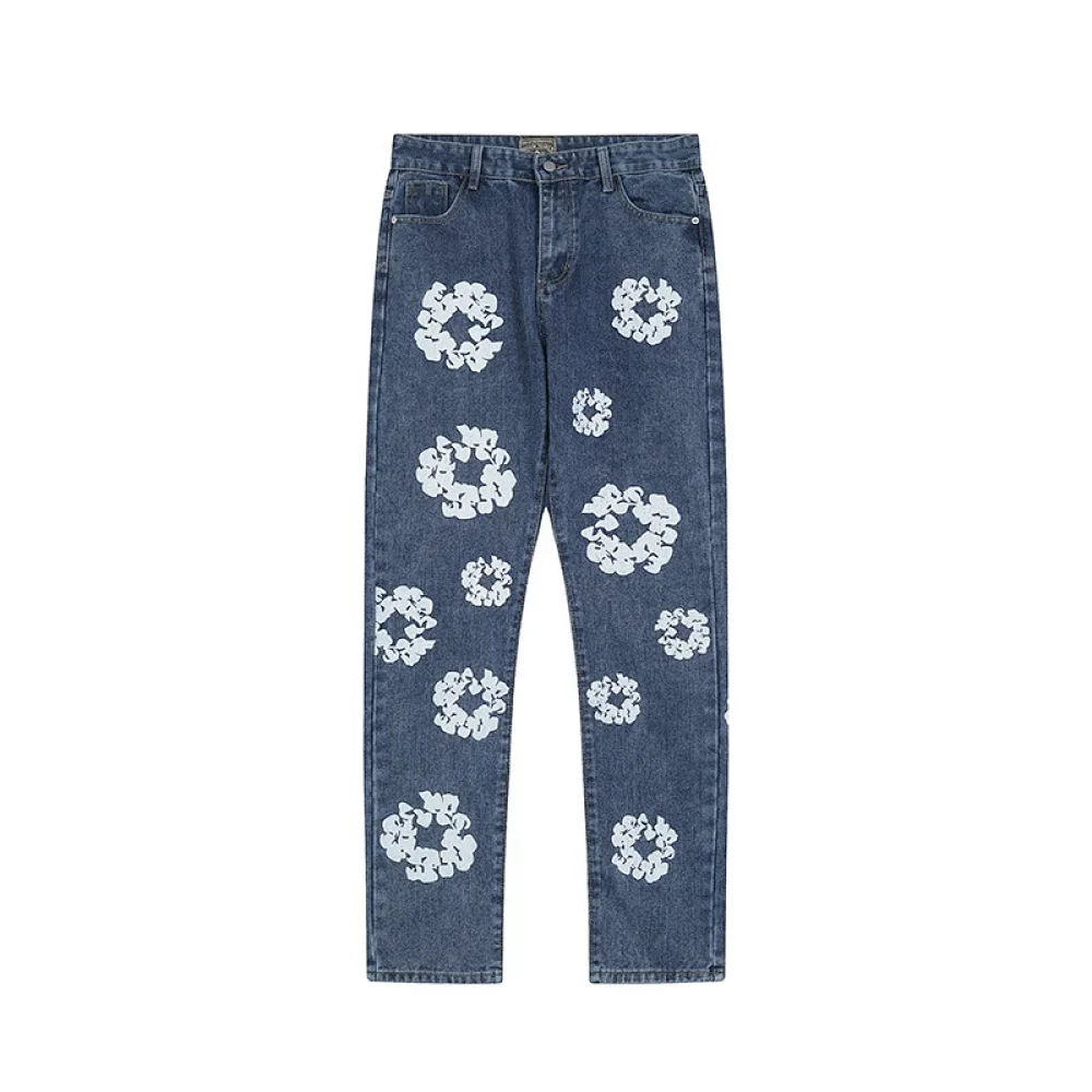 Denim Tears Cotton Wreath Straight Jeans