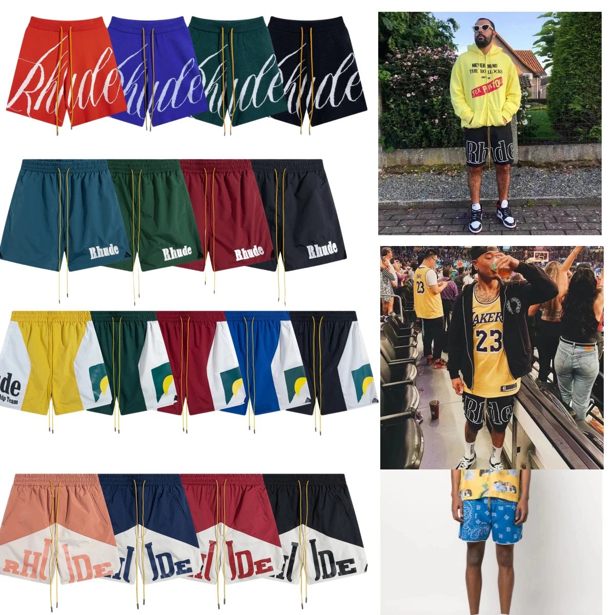 PANTALONES CORTOS RHUDE