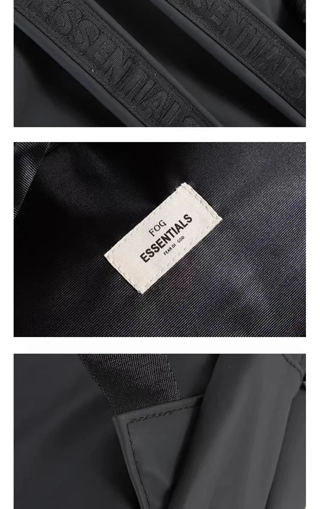 ESSENTIALS Backpacks Minimalist zip-front backpack product detail image 15
