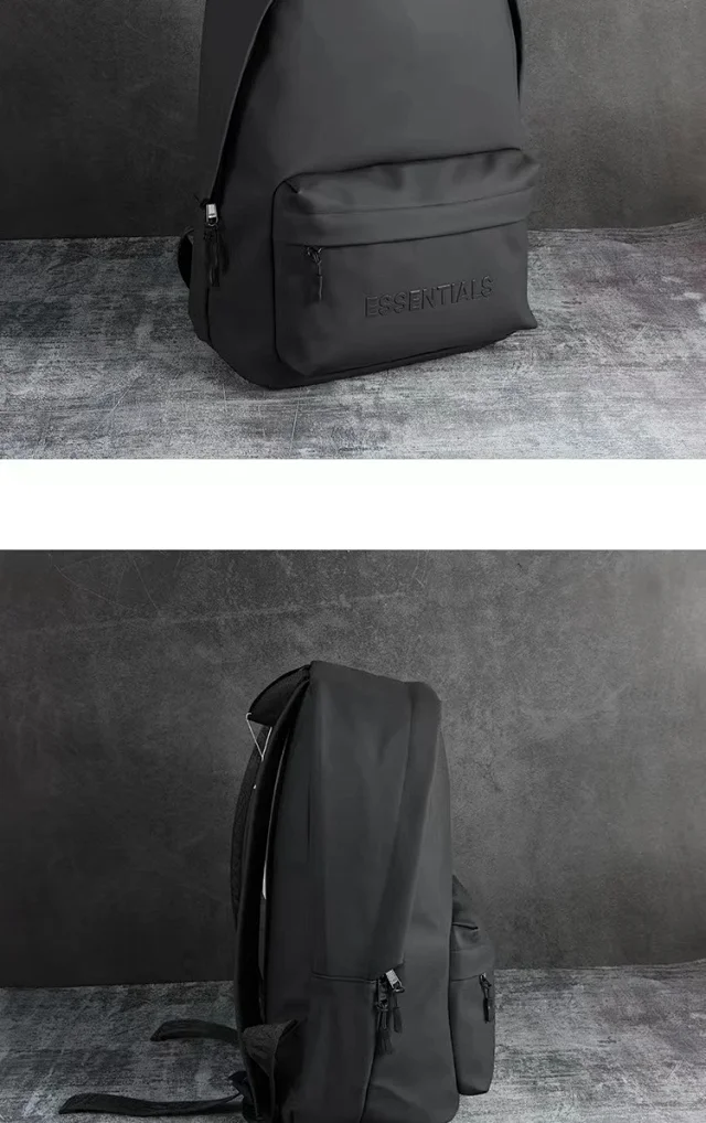 ESSENTIALS Backpacks Minimalist zip-front backpack product detail image 7