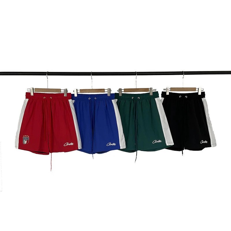Four-Panel Color Block Shorts