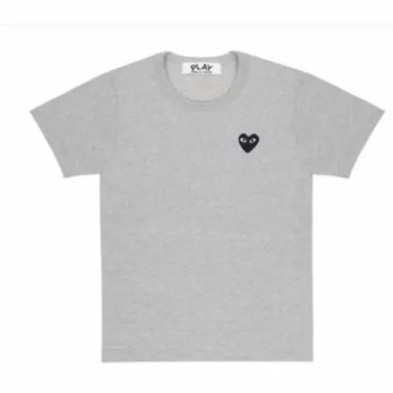 Gray Black Heart T-Shirt