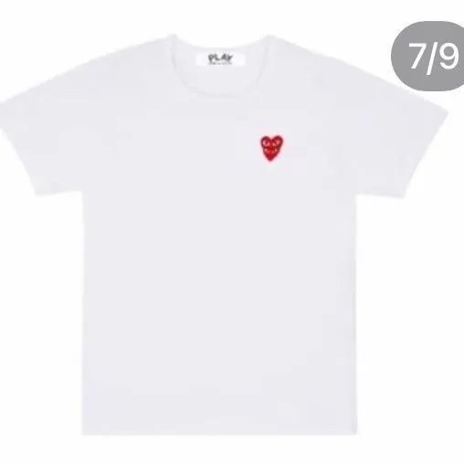White Overlapping Hearts T-Shirt