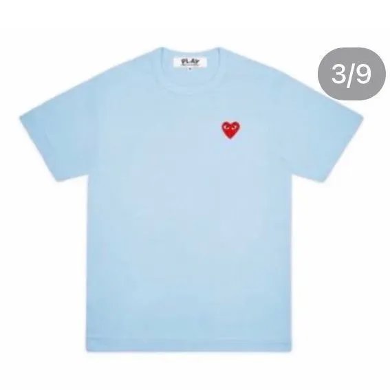 Blue Red Heart T-Shirt