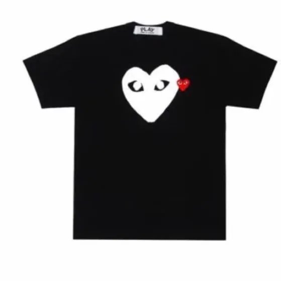 Black White Heart T-Shirt