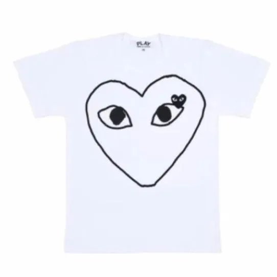 White Black Line Heart