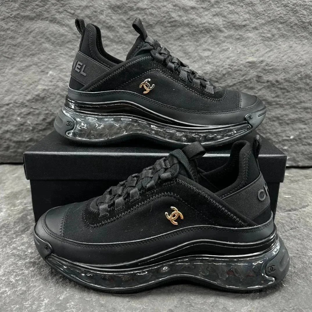 Chanel Sneakers Chunky mesh low-top with interlocking CC logo — 16