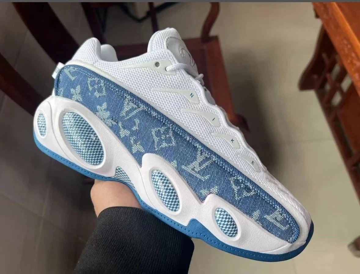 NOCTA Drake Shoes Blue White Pattern