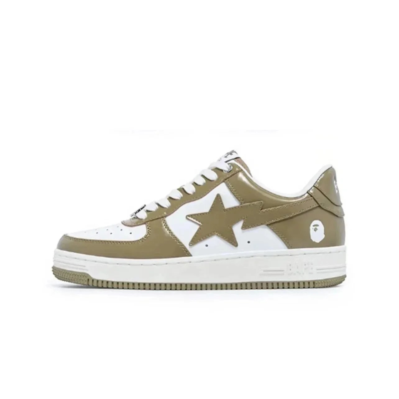 14 Brown Patent Leather