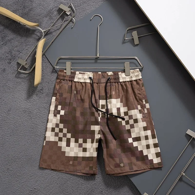 LV Pixel Damier Casual Shorts - rep szorty