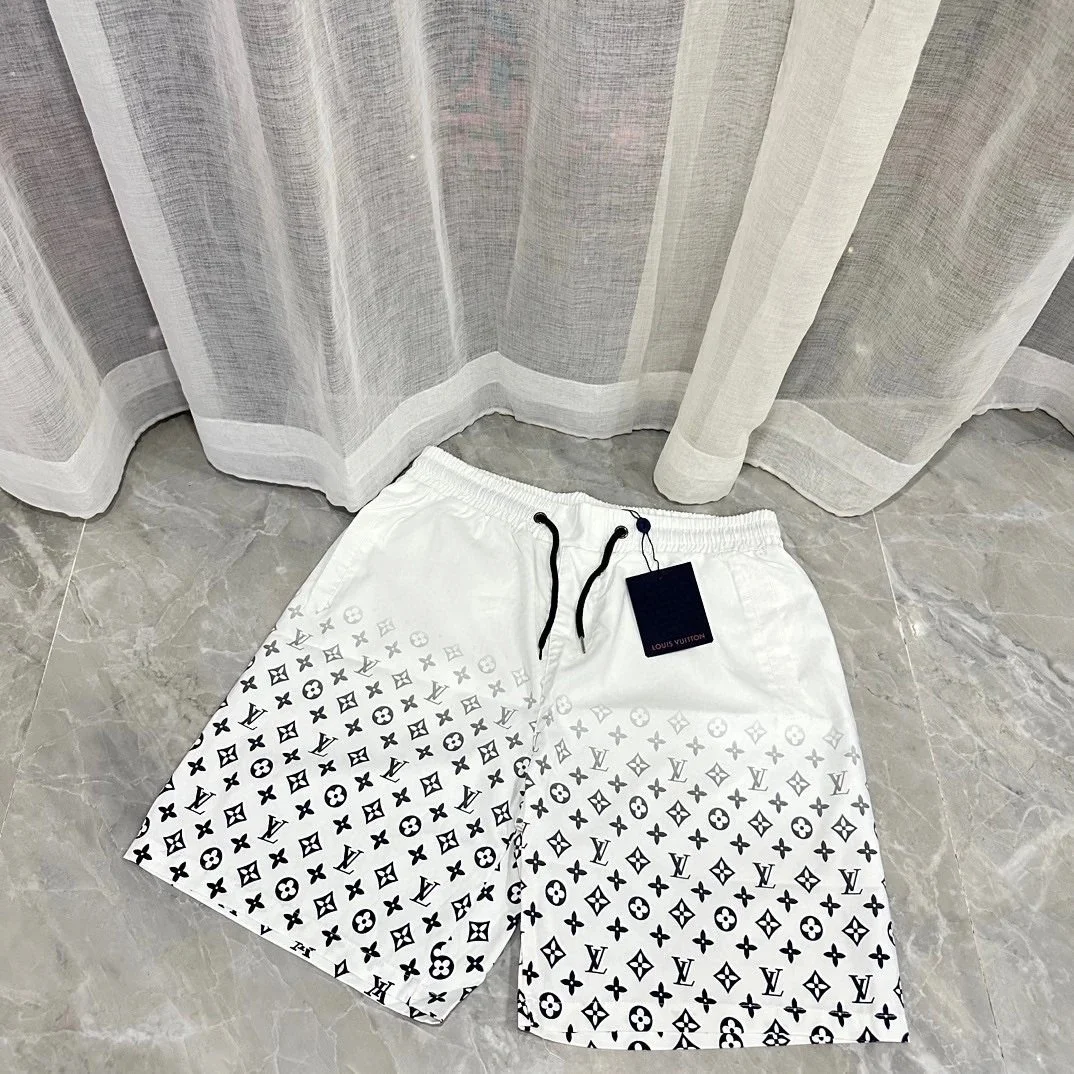 LV Gradient Monogram Casual Bermuda Shorts - rep szorty