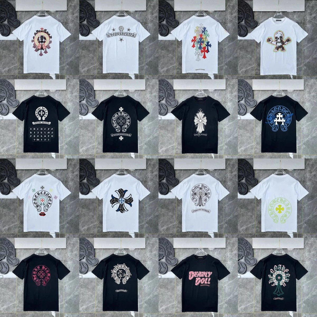 New Printed Unisex Short-Sleeve Couple T-Shirt