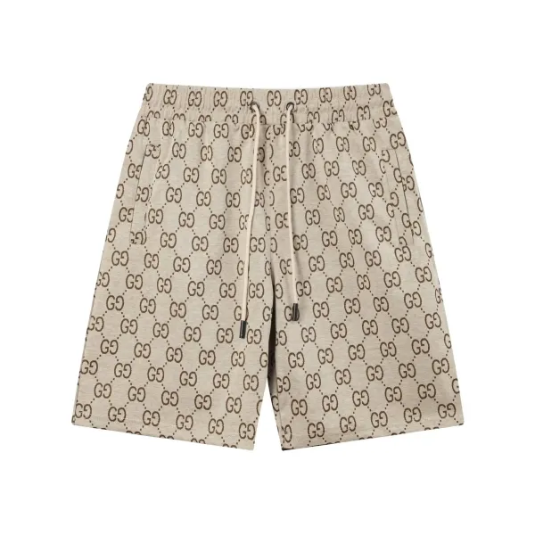 Gucci GG Monogram Patch Shorts Black - 9