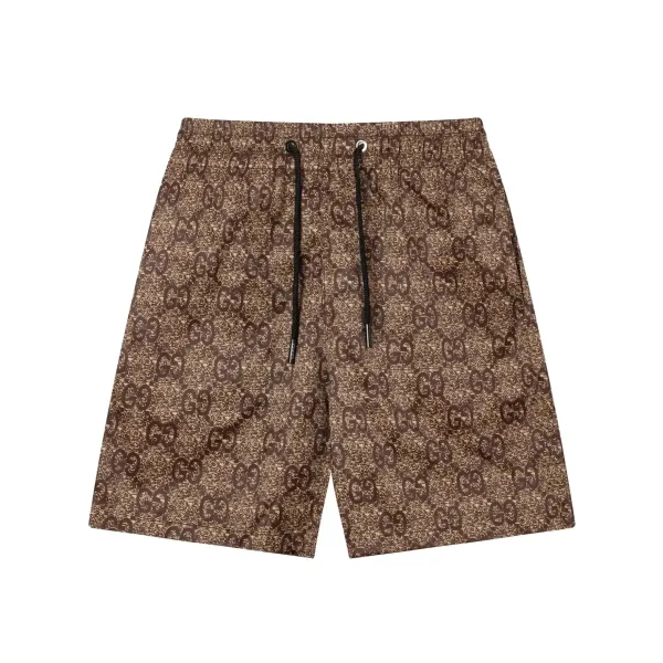 Gucci GG Monogram Patch Shorts Black - 12