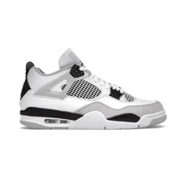 Air Jordan 4 Retro White Cement Grey Sneakers - 1