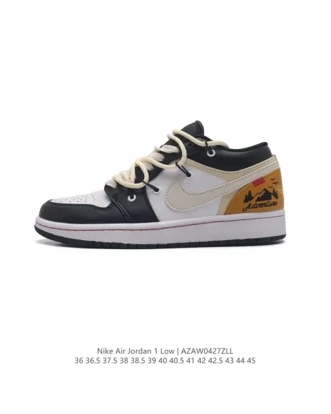 Air Jordan 1 Low Adventure Multicolor Sneakers - 1