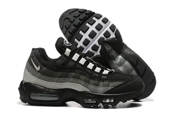 Nike Air Max 95 Black/Gray Sneakers - 1