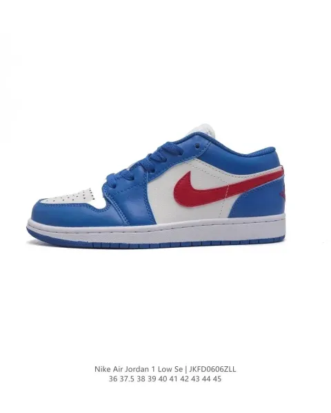 Air Jordan 1 Low SE University Blue Sneakers - 1