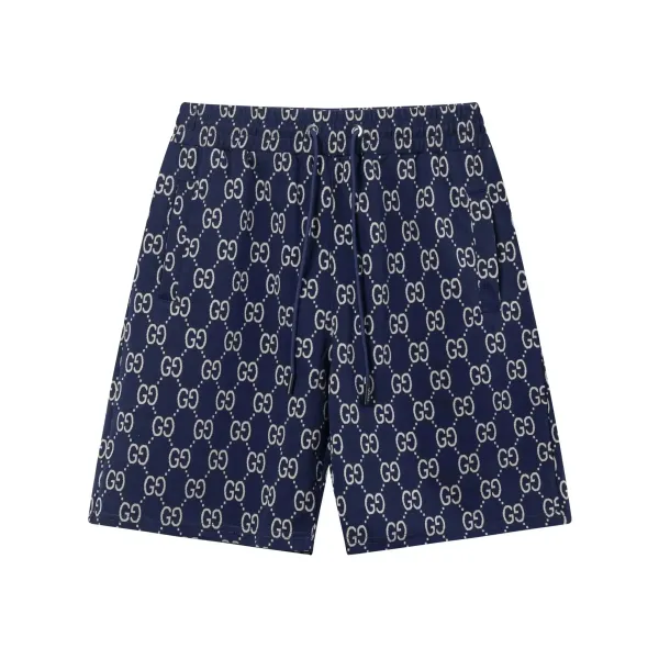Gucci GG Monogram Patch Shorts Black - 5