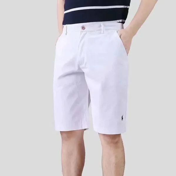 Polo Ralph Lauren Classic Fit Chino Shorts White - 1