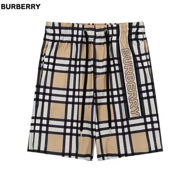 Burberry Classic Check Swim Shorts Beige Multicolor - 1