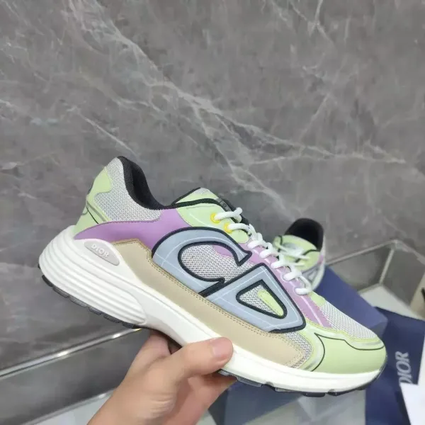 Dior B23 Multicolor Chunky Sneakers - 1