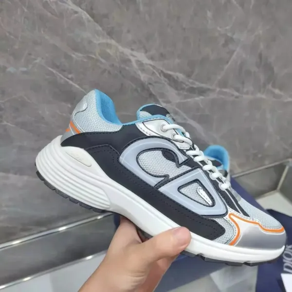 Dior B23 Low Multicolor Chunky Sneakers - 1
