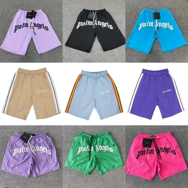 Palm Angels Logo Print Shorts in Multiple Colors - 1