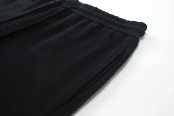 Burberry Ghost-Embroidered White Sweat Shorts - 8