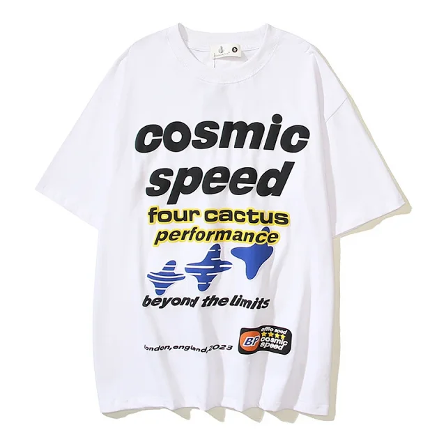 Four Cactus T-Shirts Oversized graphic short-sleeve T-shirt product detail image 14