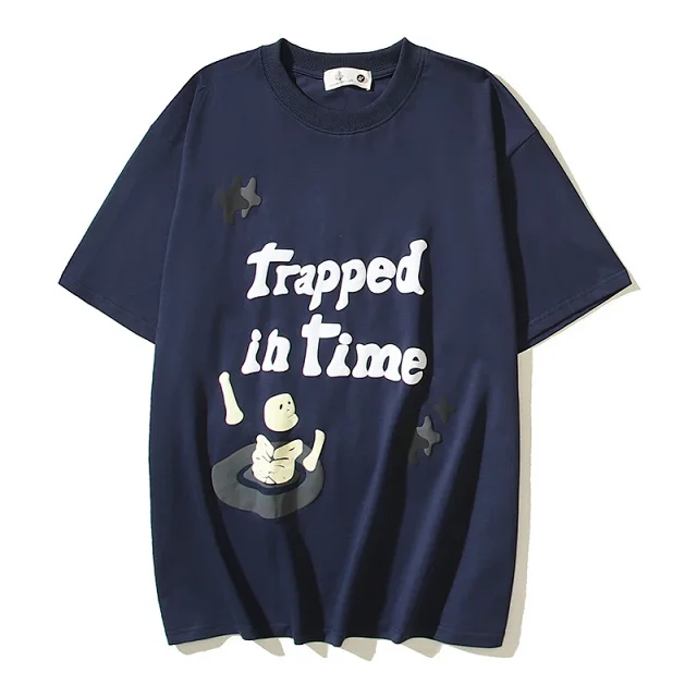 Four Cactus T-Shirts Oversized graphic short-sleeve T-shirt product detail image 24